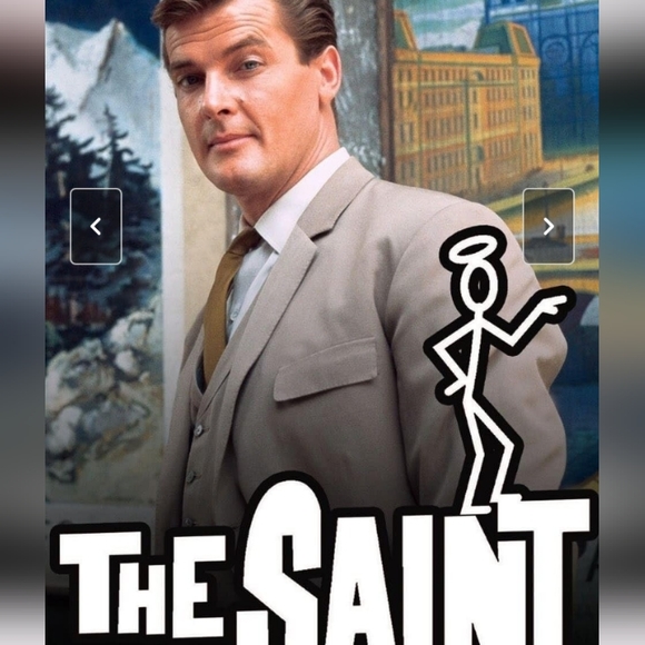 14K The Saint HighlyCollectible Rare British R. Moore Simon Templar TV Rendition - Picture 3 of 8